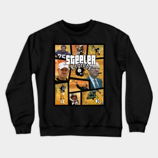 Steeler Hall of Fame Legends - GTA Style Crewneck Sweatshirt